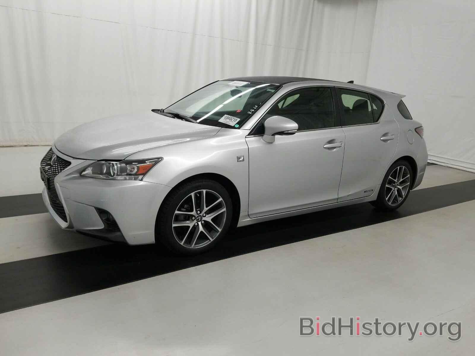 Фотография JTHKD5BH7G2265749 - Lexus CT 200h 2016