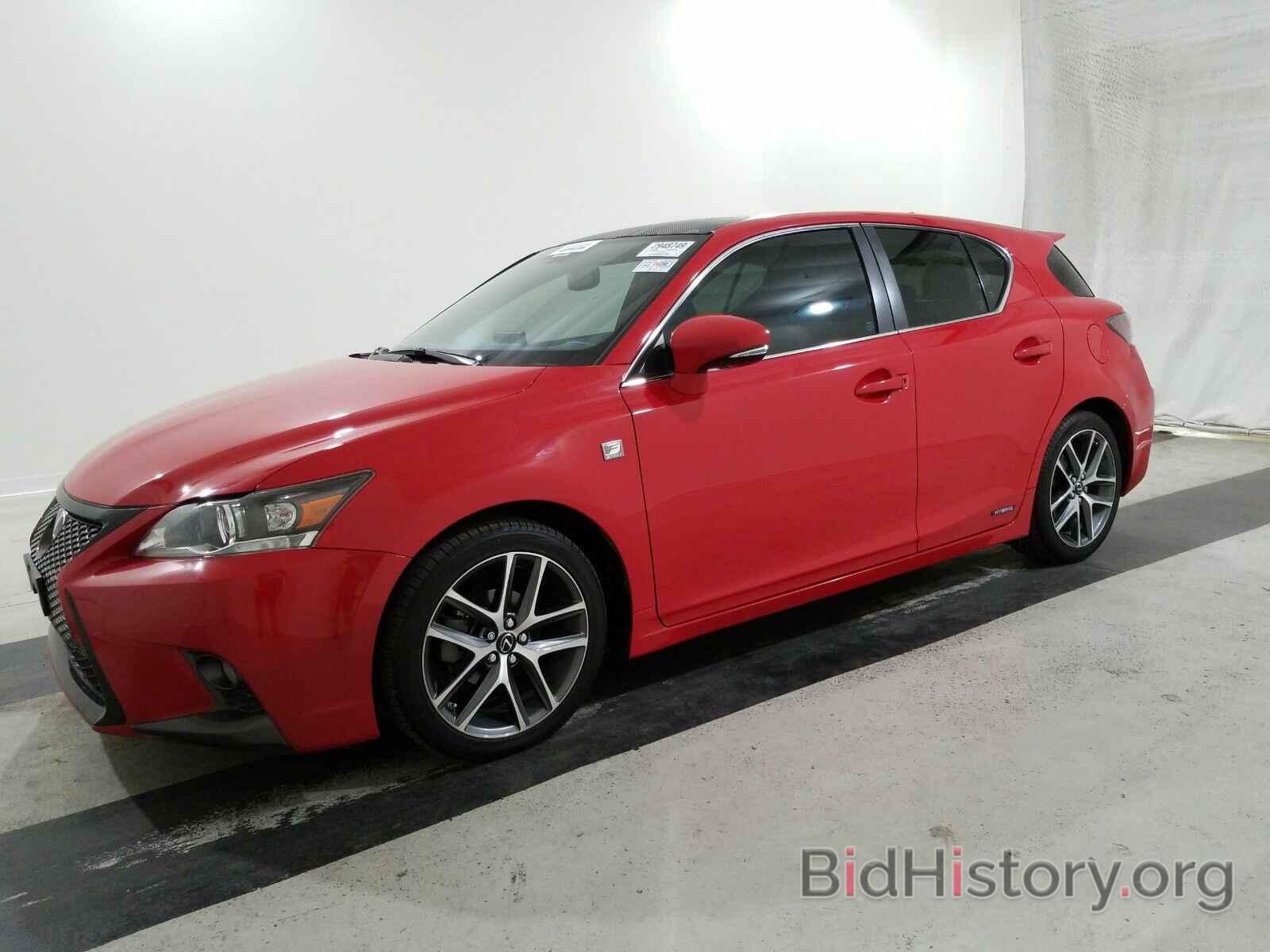 Photo JTHKD5BH9E2175452 - Lexus CT 200h 2014