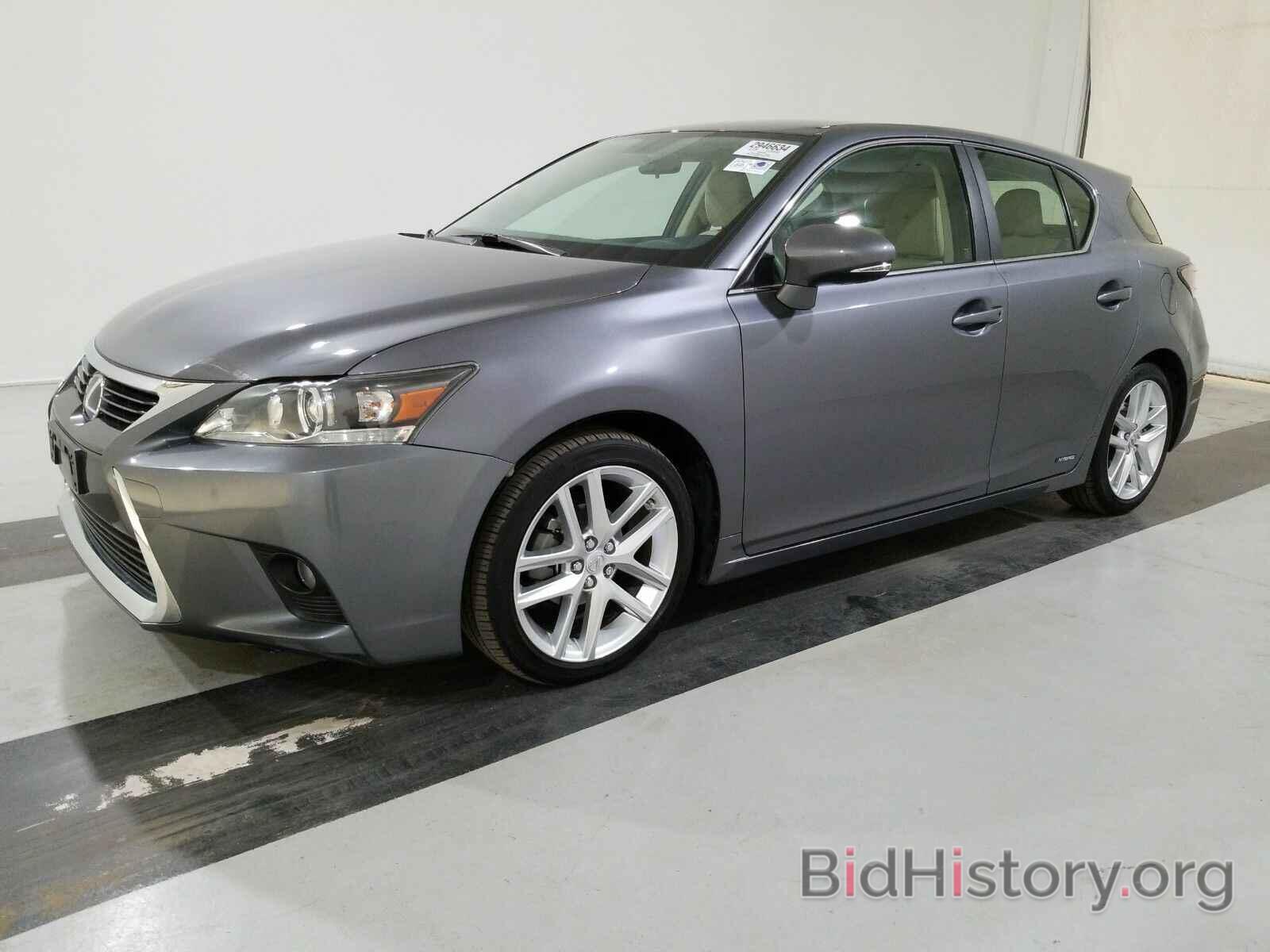 Photo JTHKD5BH4G2253641 - Lexus CT 200h 2016