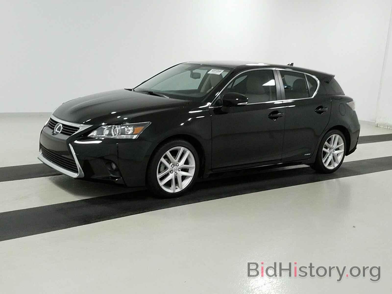 Фотография JTHKD5BH7G2269428 - Lexus CT 200h 2016