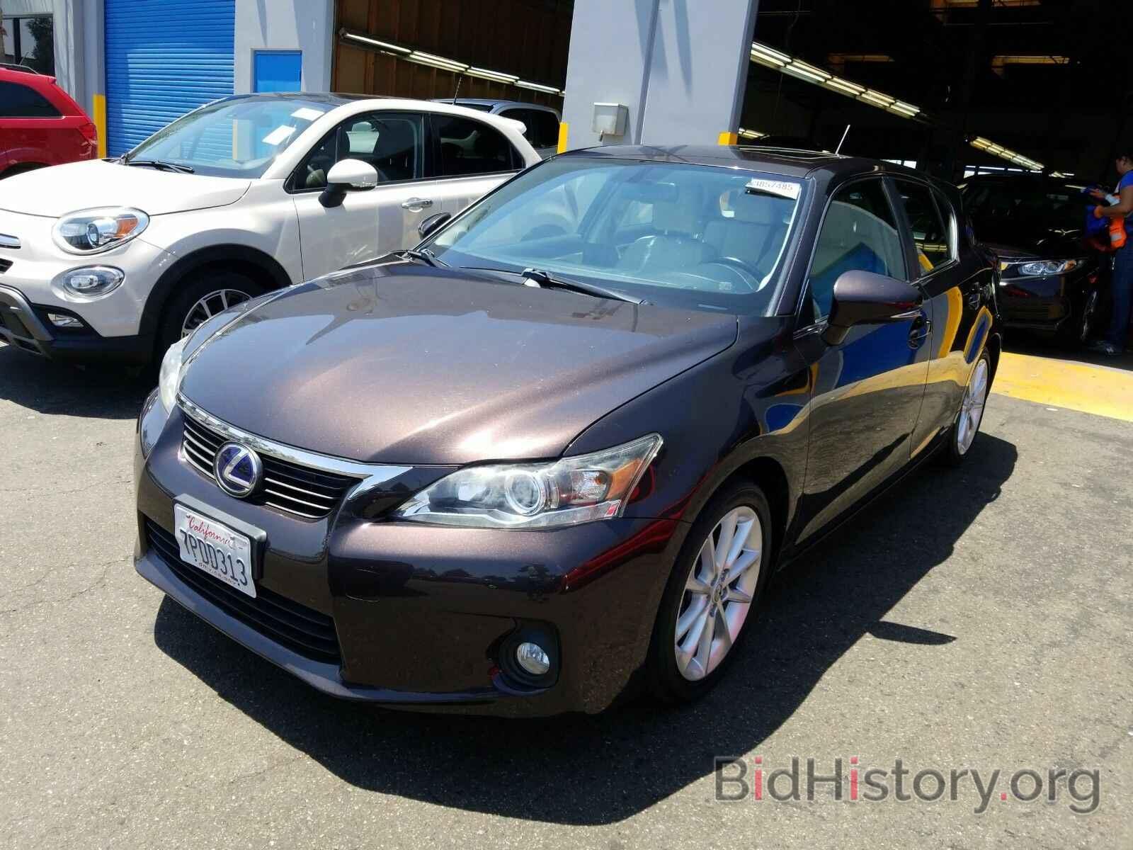 Photo JTHKD5BH2C2057594 - Lexus CT 200h 2012