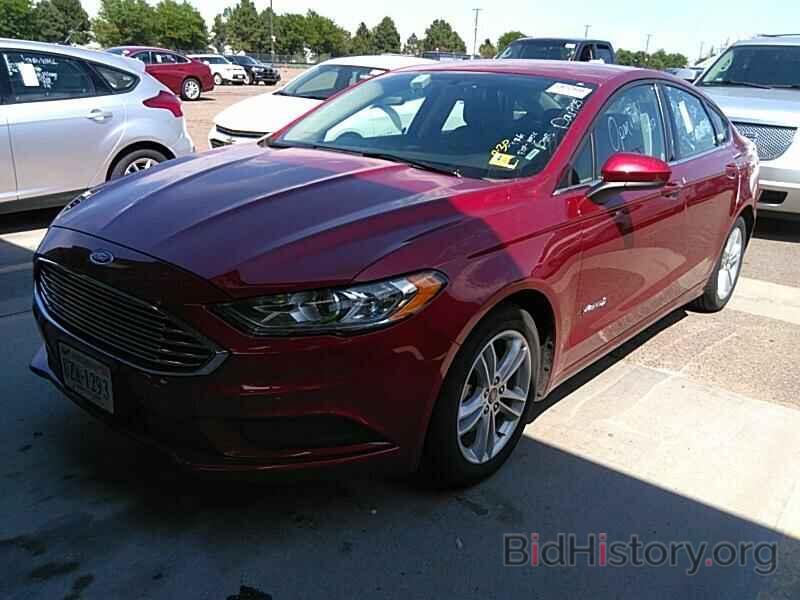 Фотография 3FA6P0LU0JR227555 - Ford Fusion Hybrid 2018