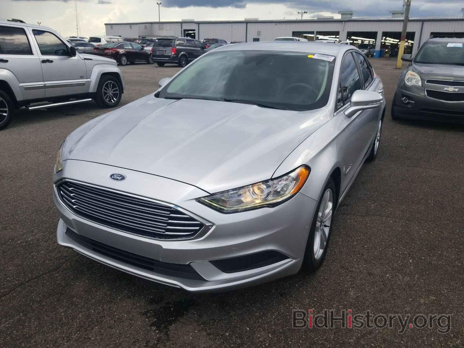 Фотография 3FA6P0LU7JR152272 - Ford Fusion Hybrid 2018