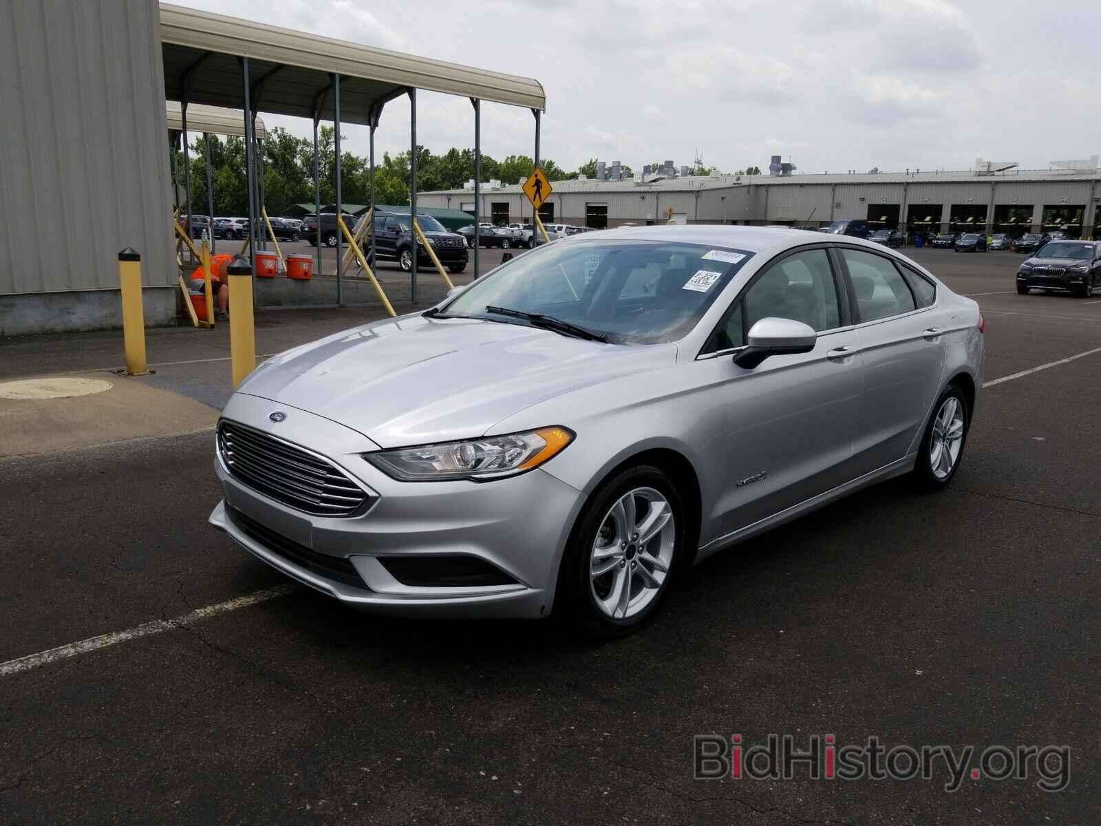 Фотография 3FA6P0LU9JR141600 - Ford Fusion Hybrid 2018