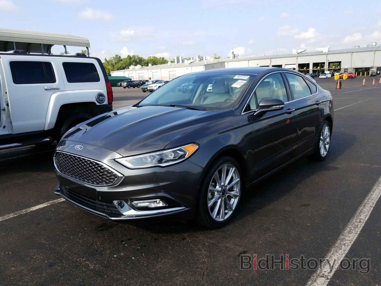 Photo 3FA6P0K95HR154531 - Ford Fusion 2017