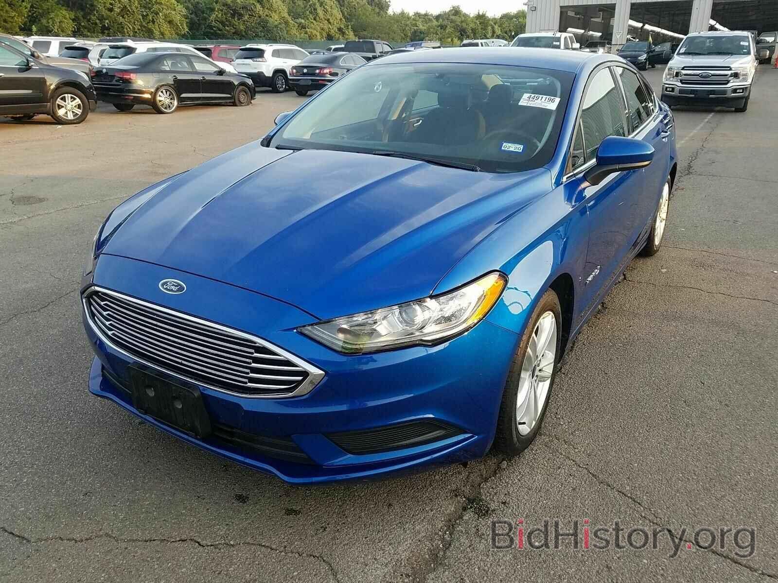 Photo 3FA6P0LU7JR169380 - Ford Fusion Hybrid 2018