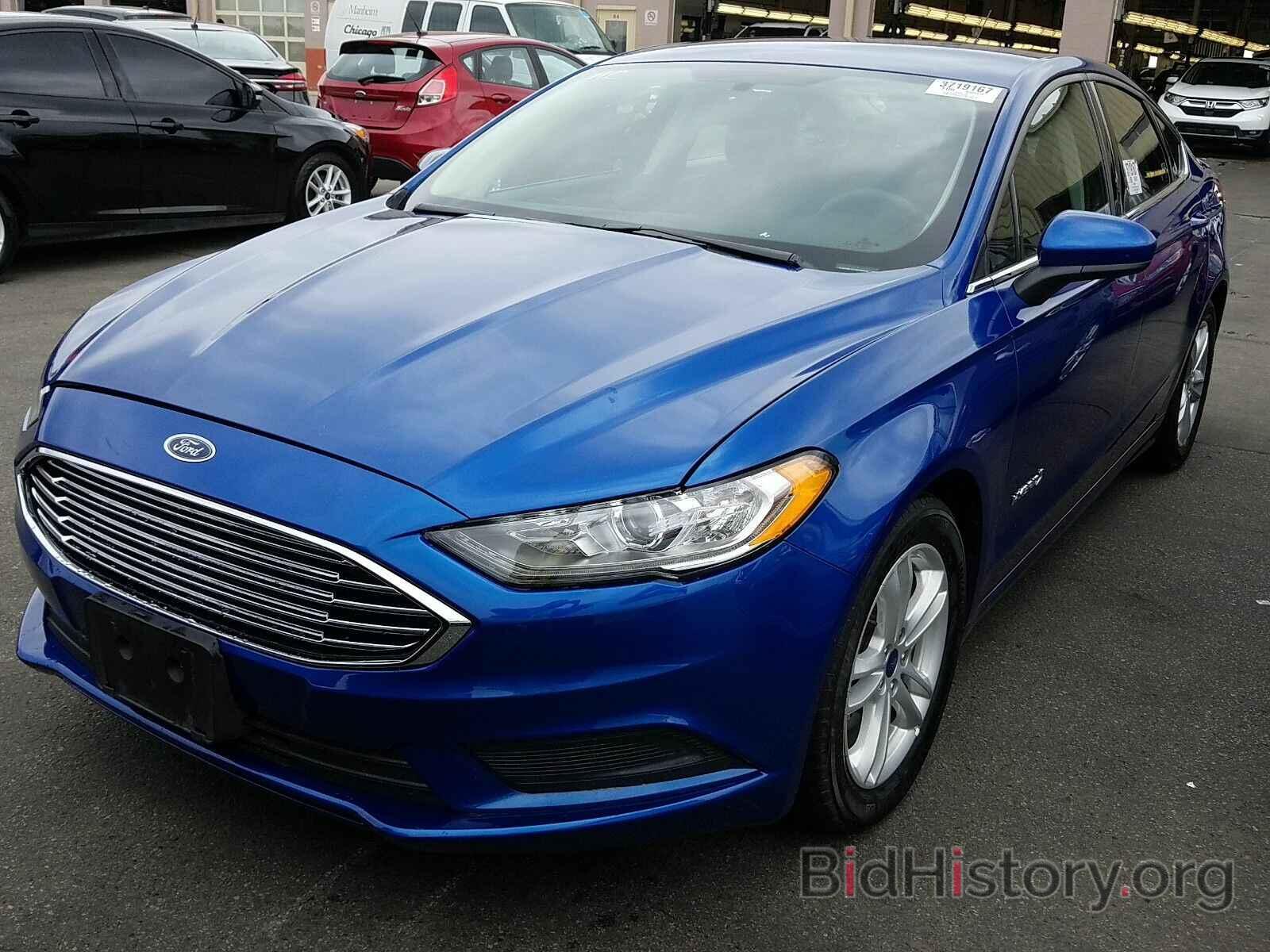 Фотография 3FA6P0LU7JR250315 - Ford Fusion Hybrid 2018