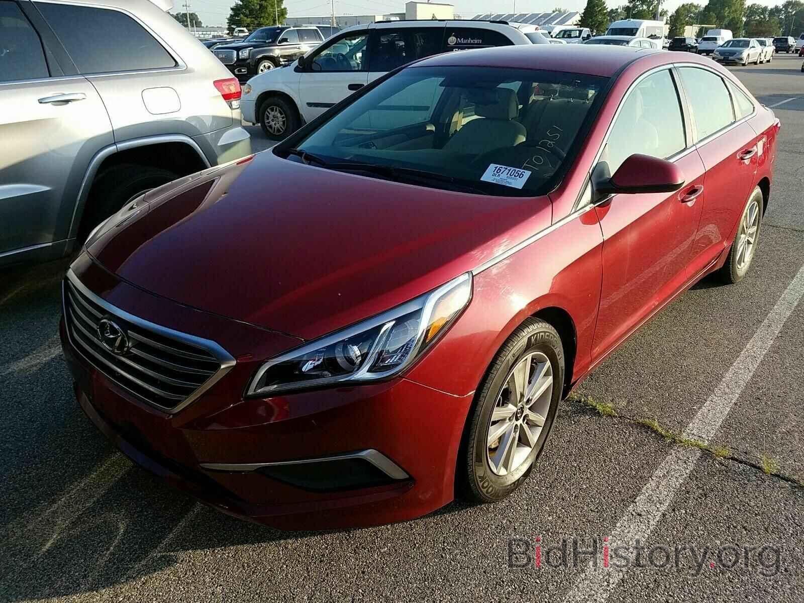 Фотография 5NPE24AF7GH278837 - Hyundai Sonata 2016