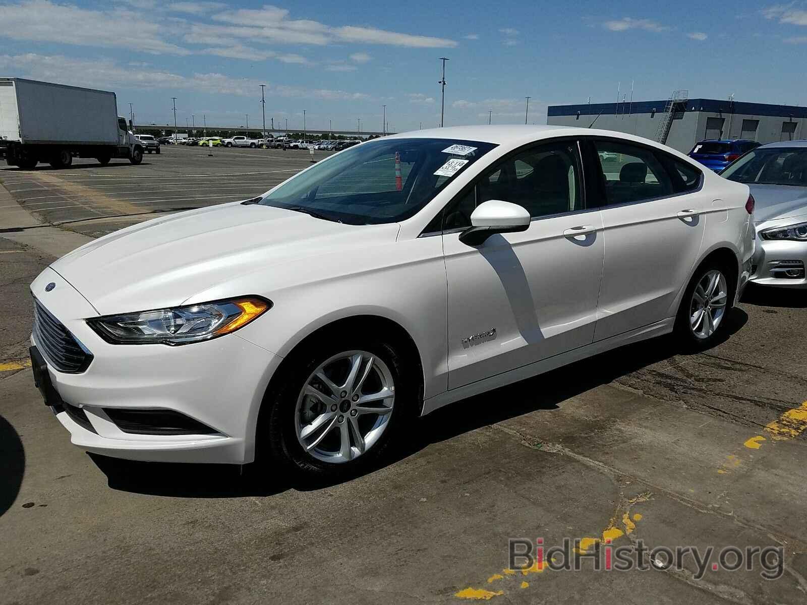 Photo 3FA6P0LU4JR250319 - Ford Fusion Hybrid 2018