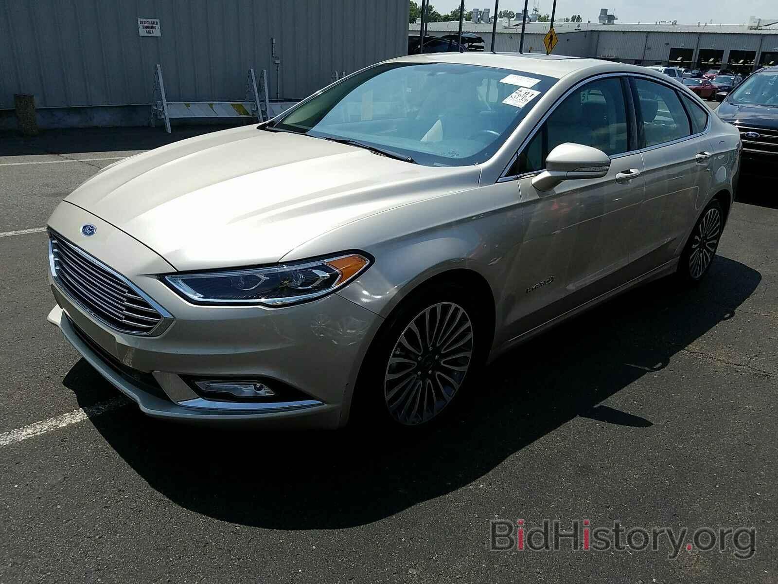 Фотография 3FA6P0RU6JR243041 - Ford Fusion Hybrid 2018