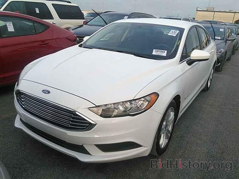 Фотография 3FA6P0LU9JR219857 - Ford Fusion Hybrid 2018