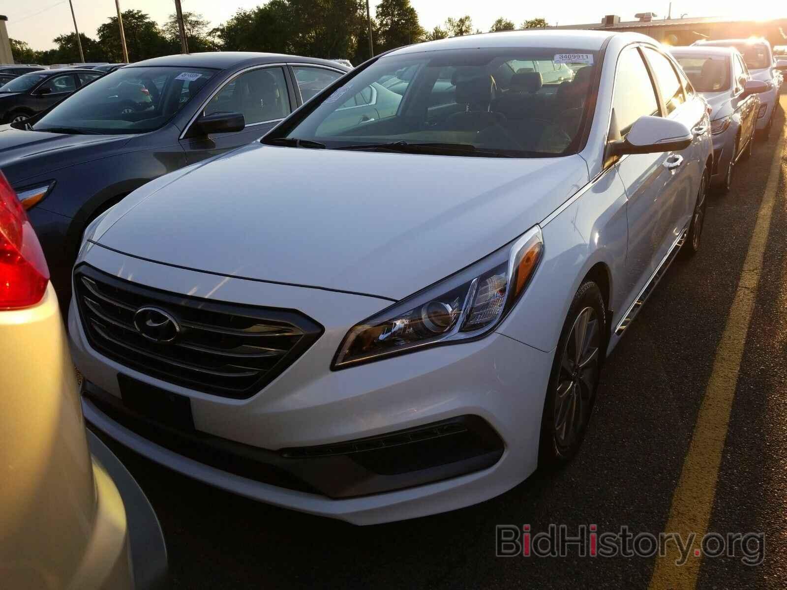 Фотография 5NPE34AF6GH267602 - Hyundai Sonata 2016