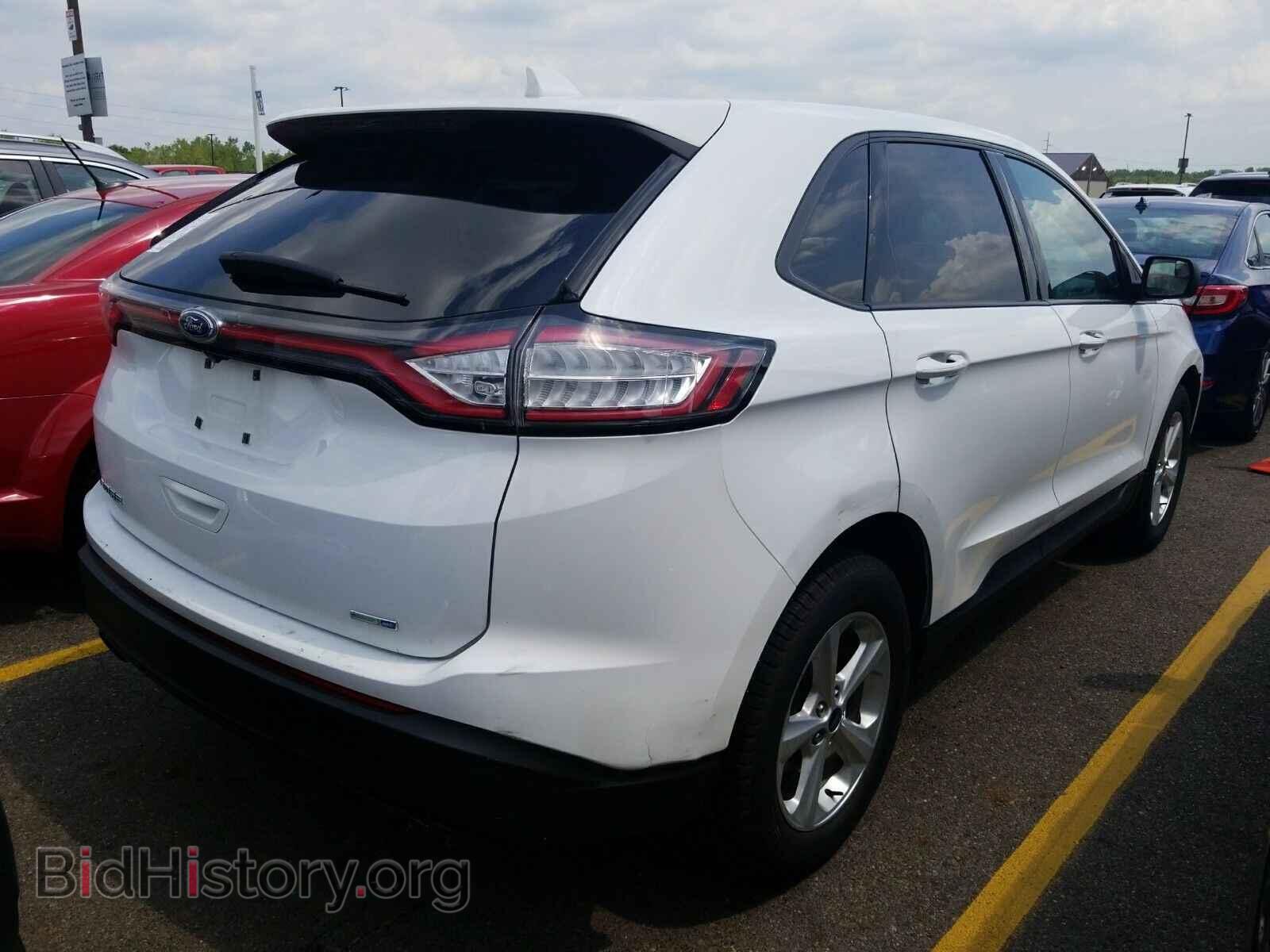 2016 Ford Edge - VIN: 2FMPK4G98GBB26244 - Фото 2