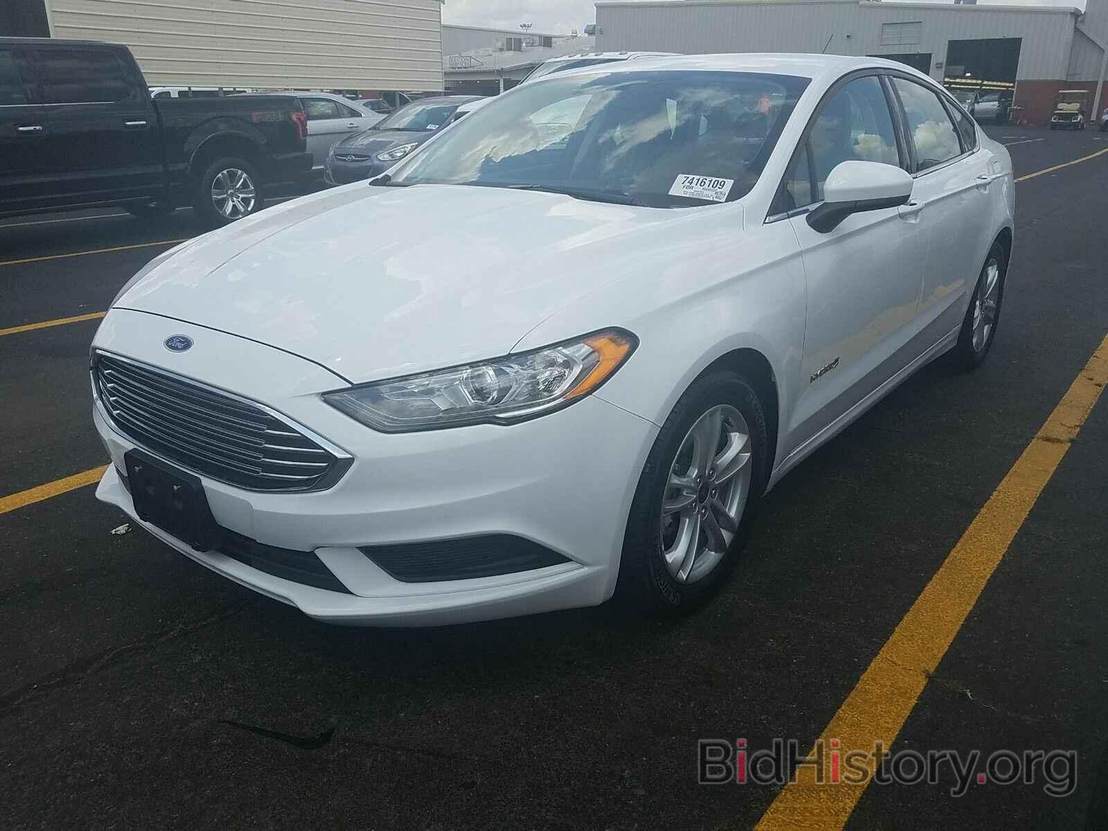 Фотография 3FA6P0LU6JR250399 - Ford Fusion Hybrid 2018