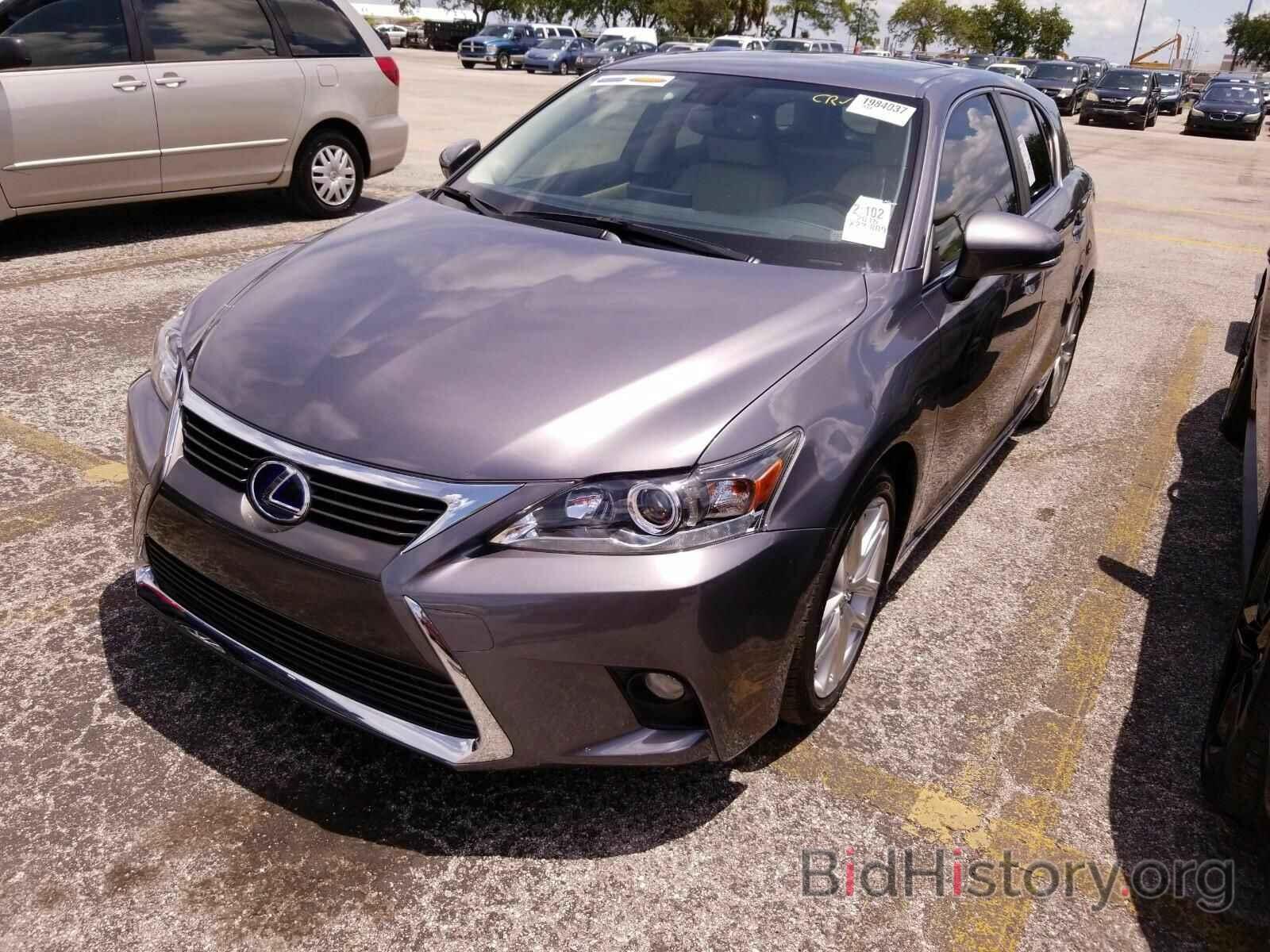 Photo JTHKD5BH1G2256187 - Lexus CT 200h 2016