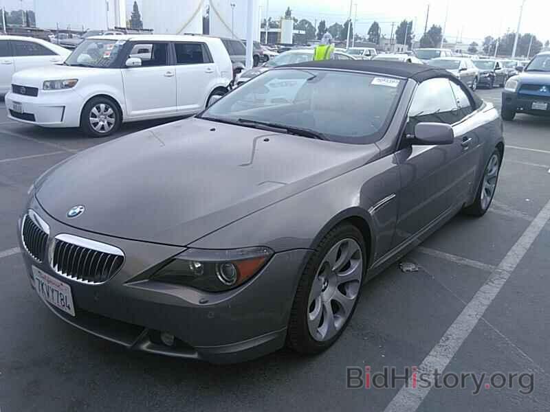 Photo WBAEK134X6CN72153 - BMW 6 Series 2006