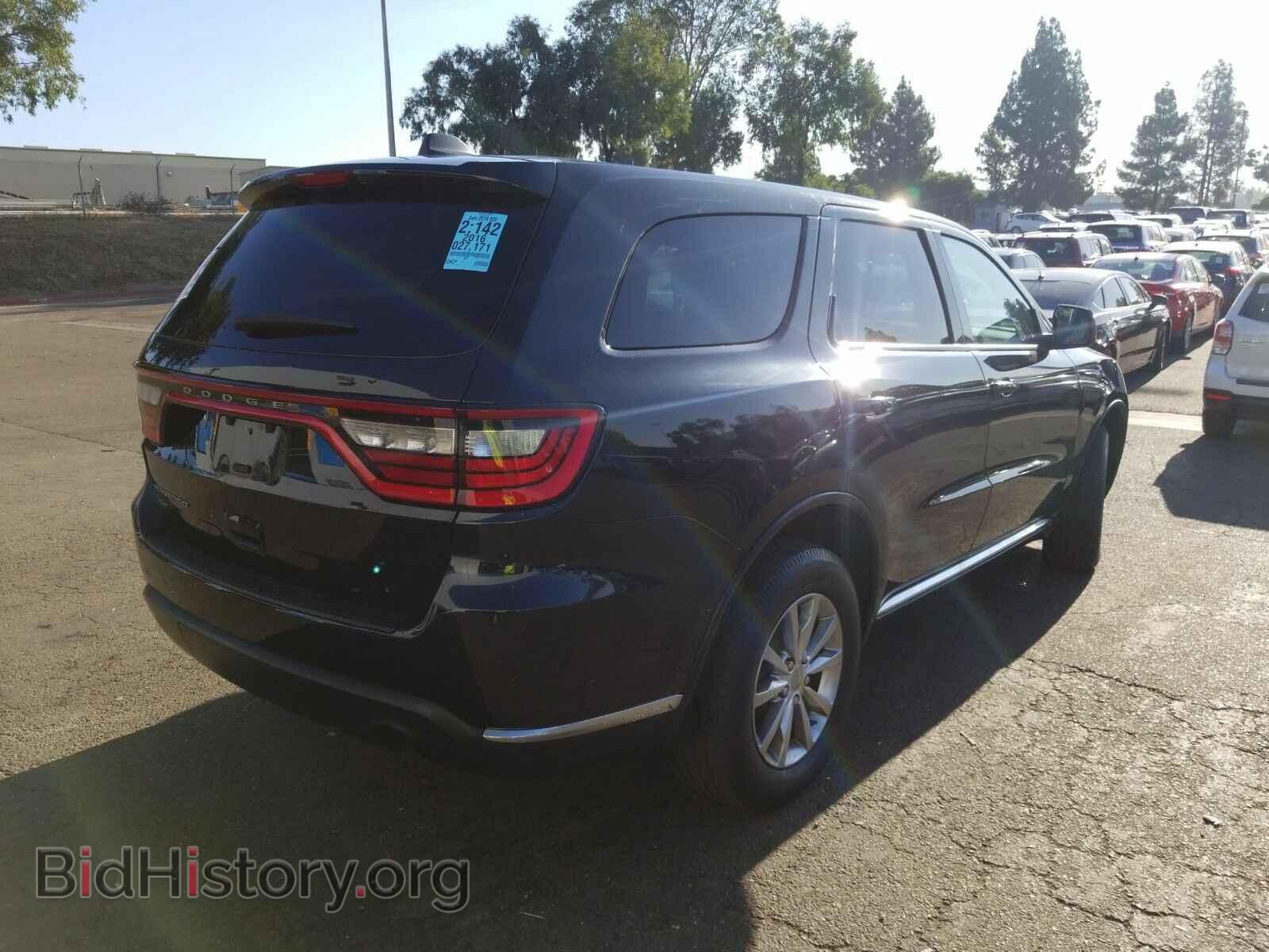 2016 Dodge Durango - VIN: 1C4RDJAG3GC341432 - Фото 2