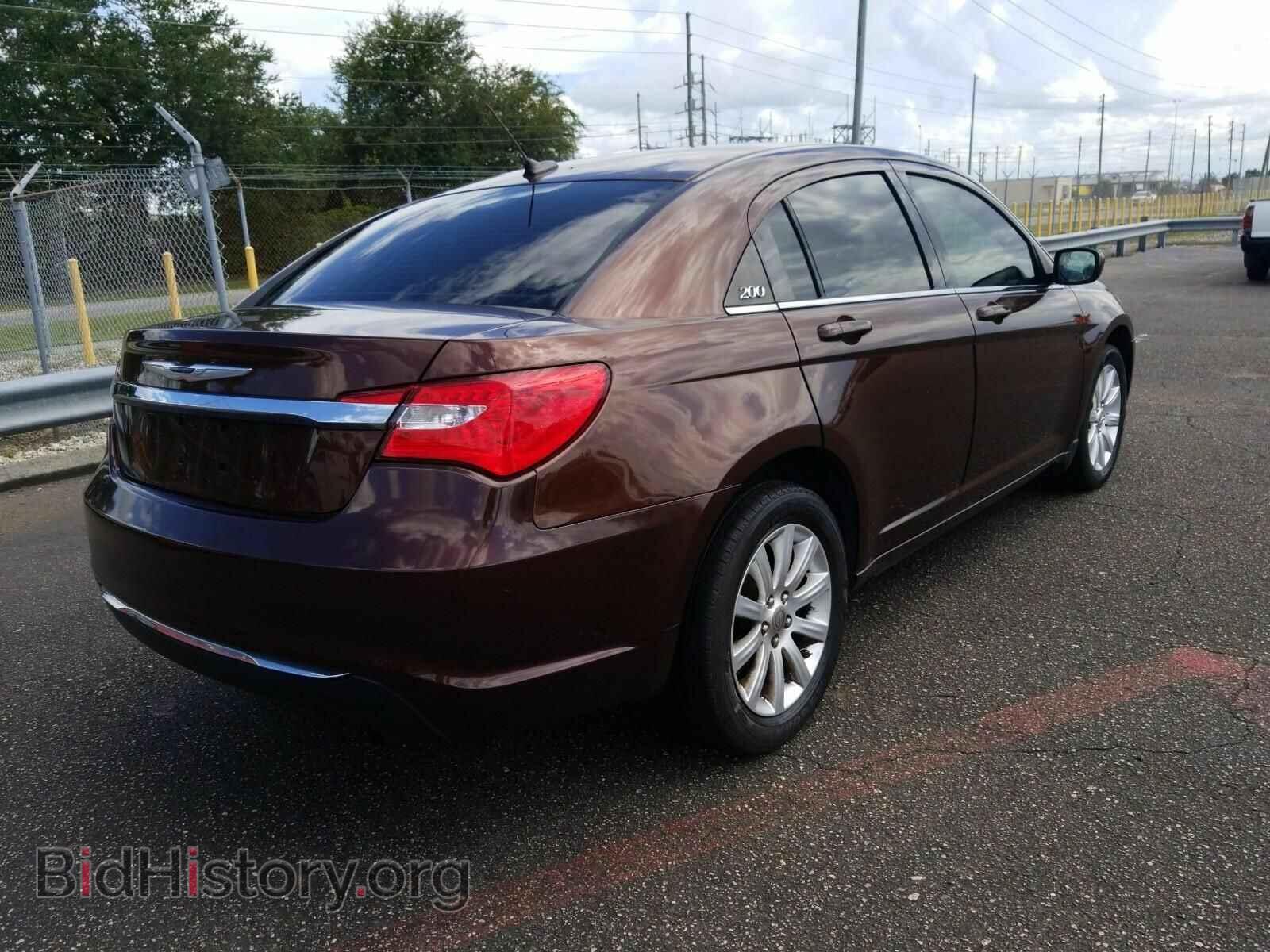 2012 Chrysler 200 - VIN: 1C3CCBBB8CN278834 - Фото 2