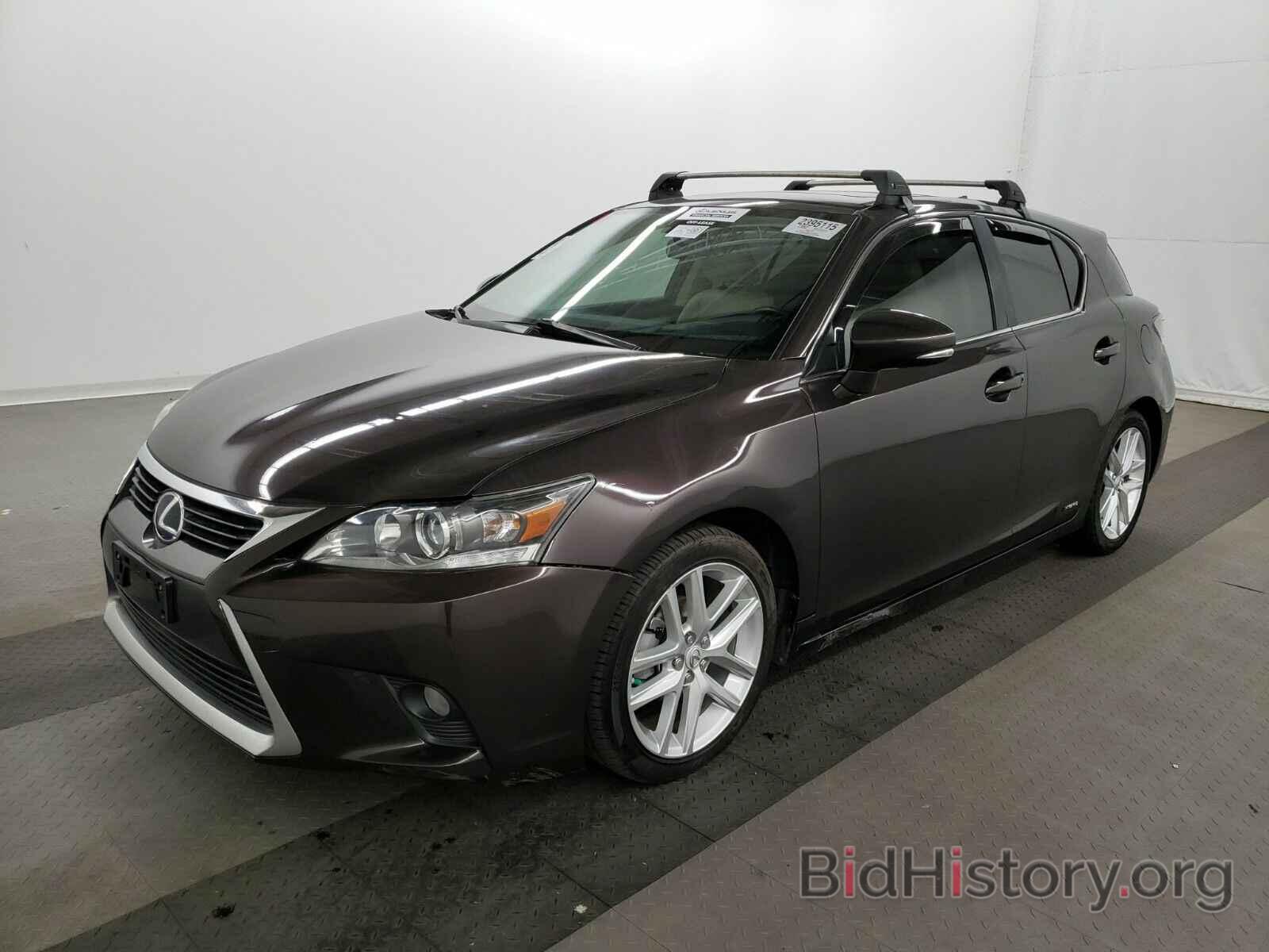 Фотография JTHKD5BH2E2202426 - Lexus CT 200h 2014