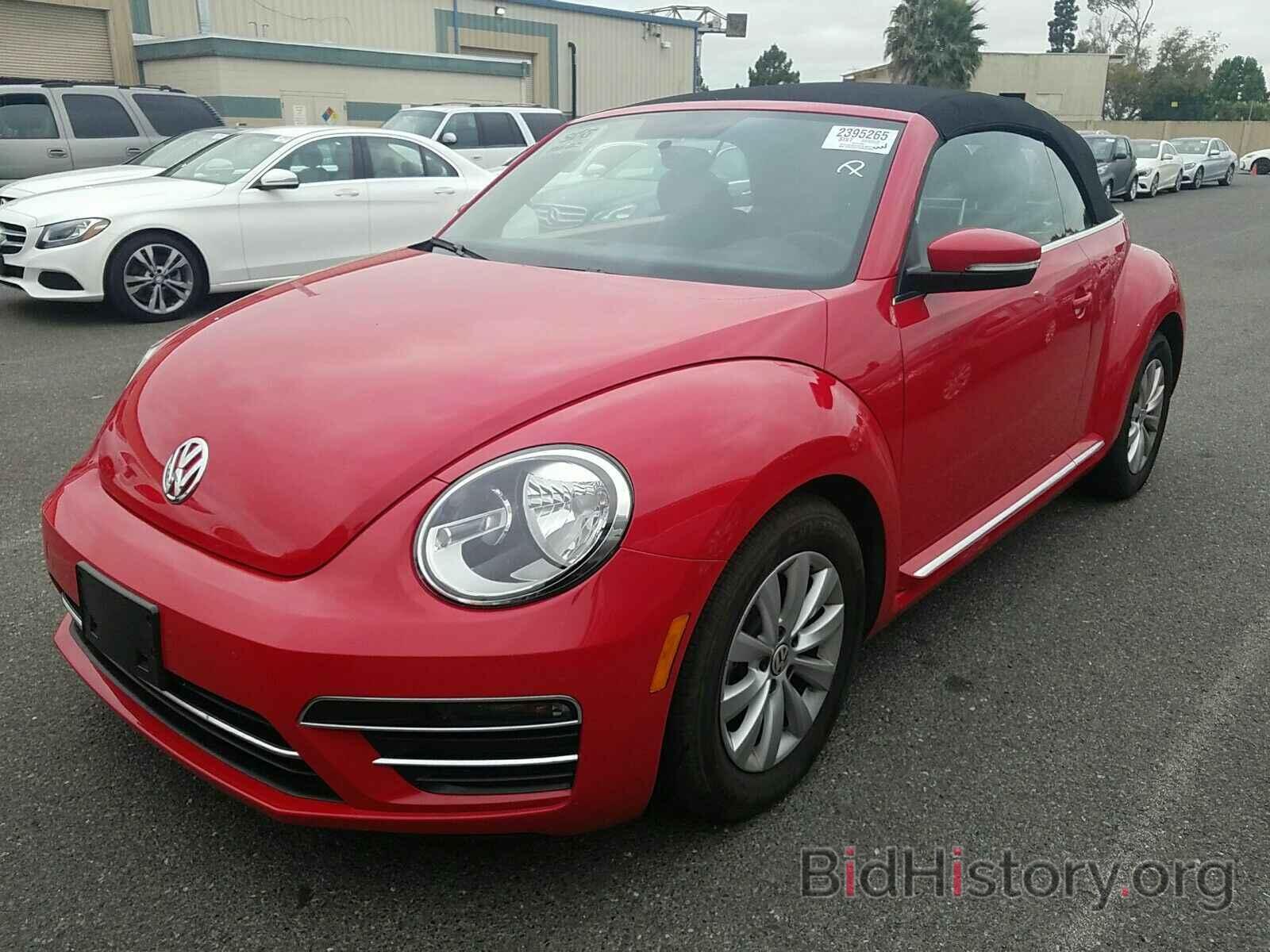 Фотография 3VW5DAAT6KM503926 - Volkswagen Beetle Convertible 2019