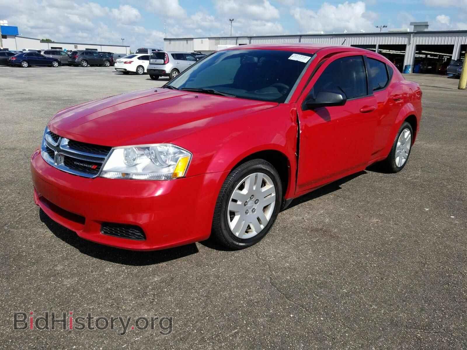 Фотография 1C3CDZAB8EN182017 - Dodge Avenger 2014