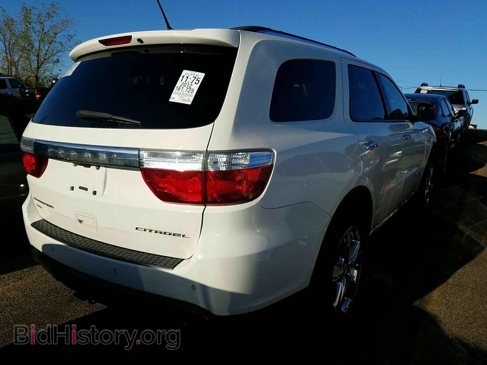 2012 Dodge Durango - VIN: 1C4SDJET5CC107201 - Фото 2