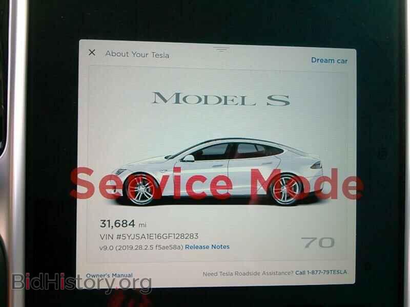 2016 Tesla Model S - VIN: 5YJSA1E16GF128283 - Фото 5