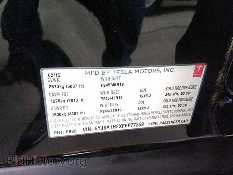 2015 Tesla Model S - VIN: 5YJSA1H2XFFP77359 - Photo 6