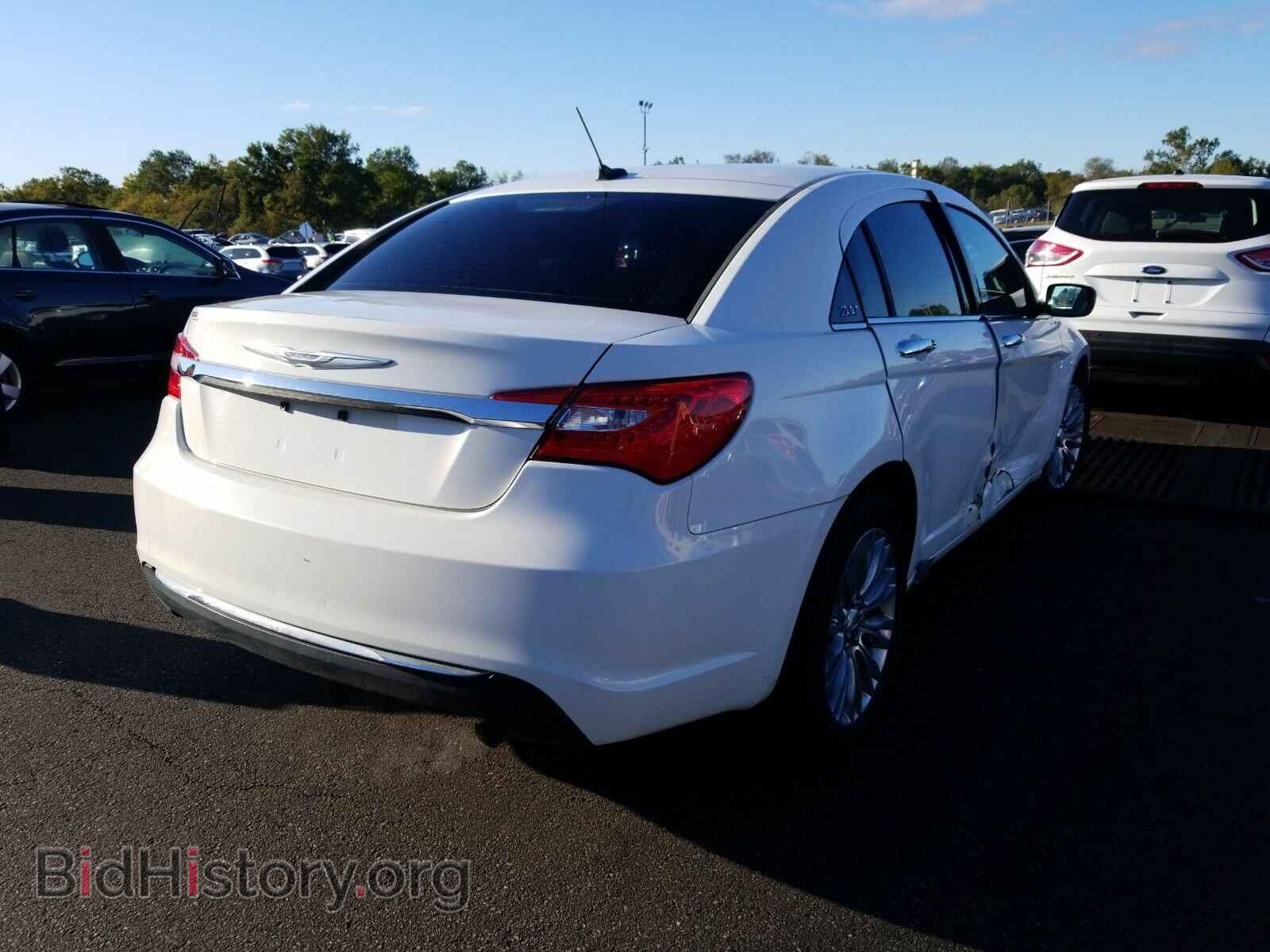 2012 Chrysler 200 - VIN: 1C3CCBCB0CN299515 - Фото 2