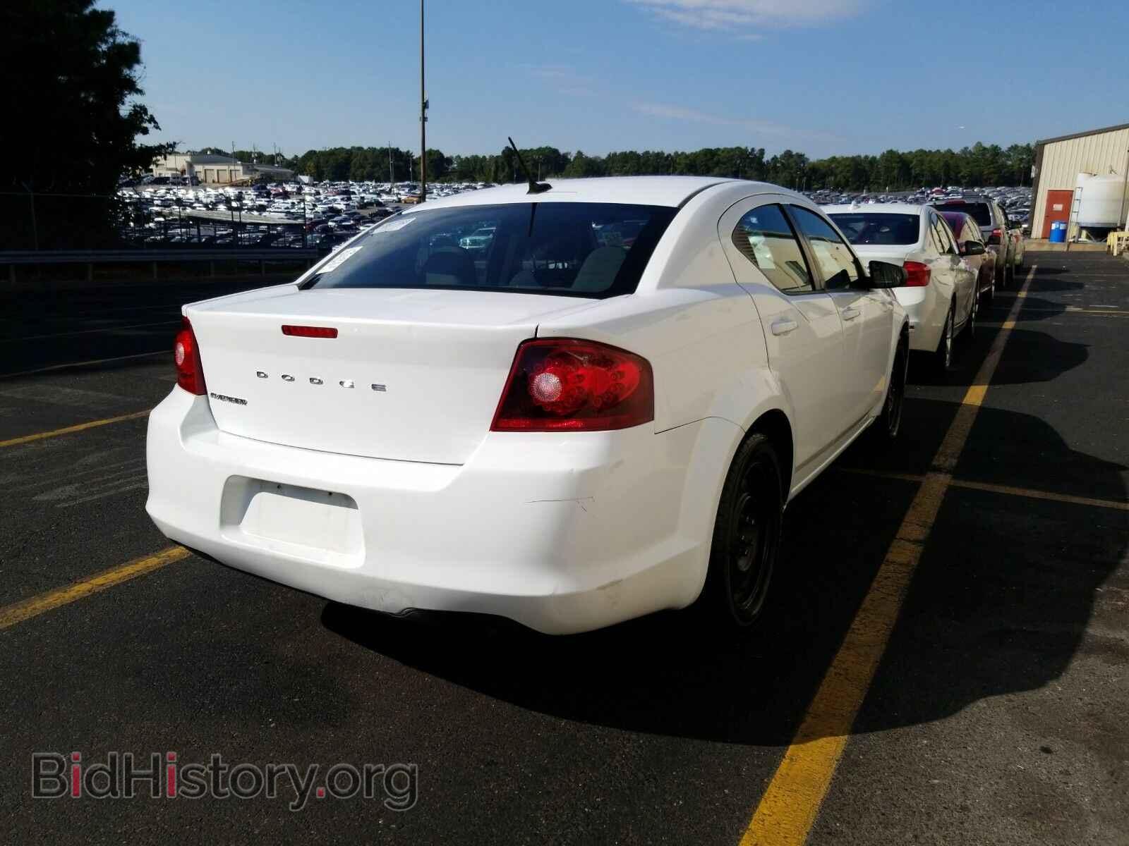 2012 Dodge Avenger - VIN: 1C3CDZAB2CN216160 - Фото 2