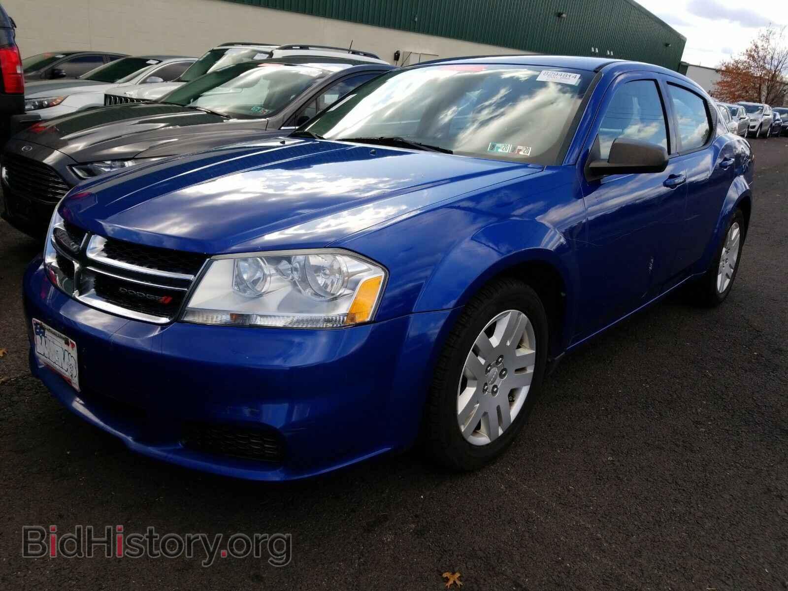 Фотография 1C3CDZAB6DN540553 - Dodge Avenger 2013