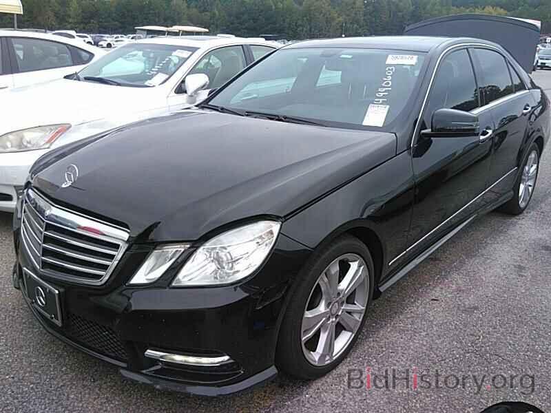 Photo WDDHF8JB6DA676412 - Mercedes-Benz E-Class 2013