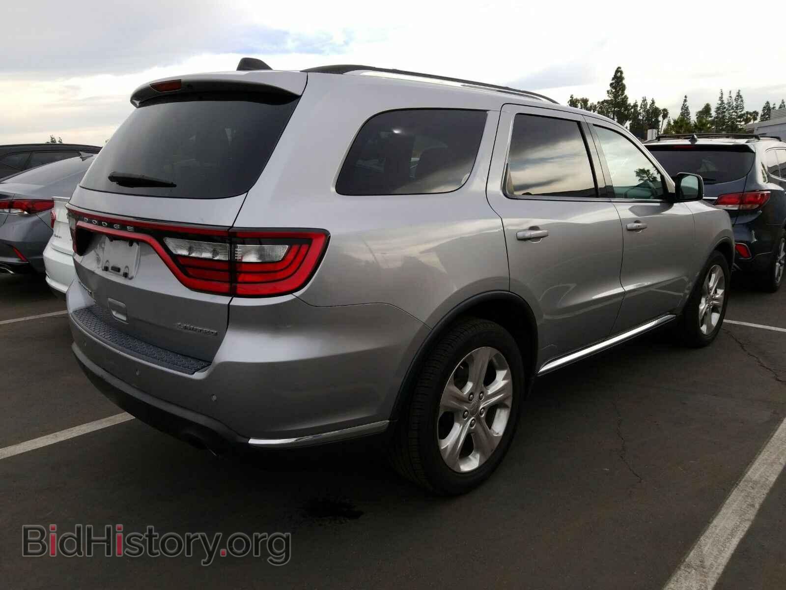 2015 Dodge Durango - VIN: 1C4RDHDG7FC702535 - Фото 2