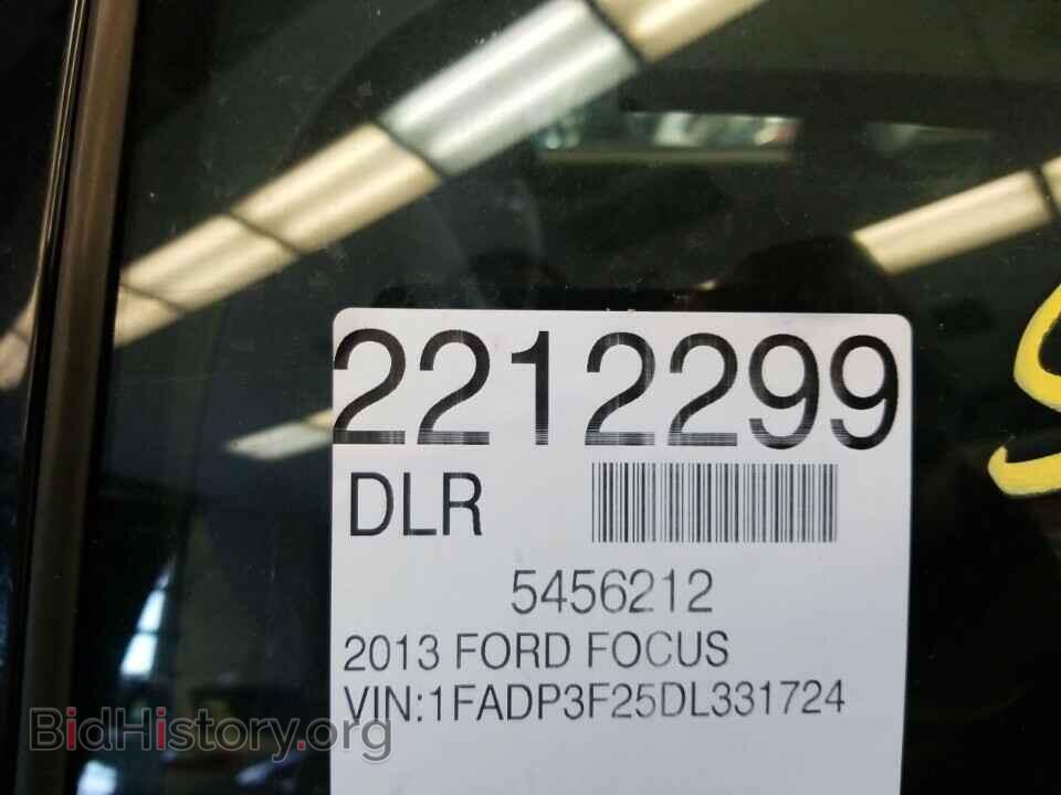 2013 Ford Focus - VIN: 1FADP3F25DL331724 - Фото 6