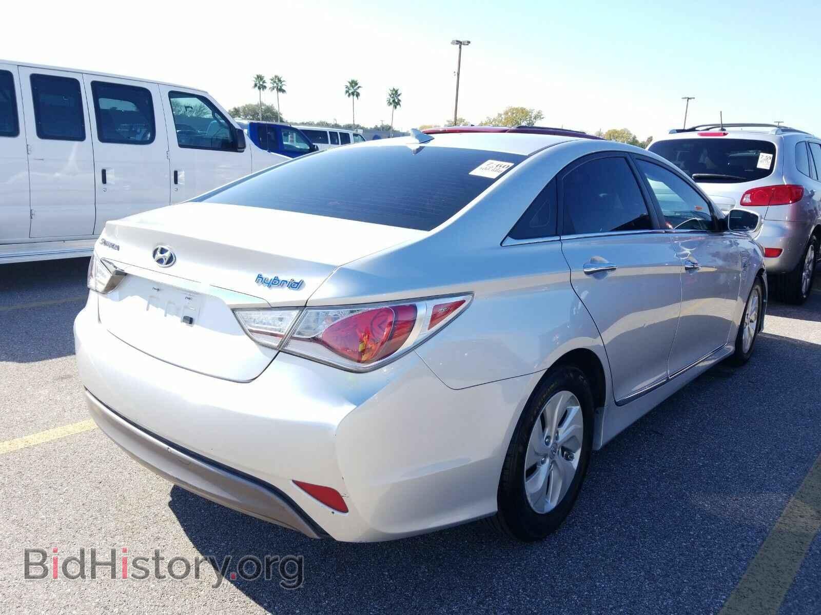 2013 Hyundai Sonata Hybrid - VIN: KMHEC4A48DA073473 - Фото 2