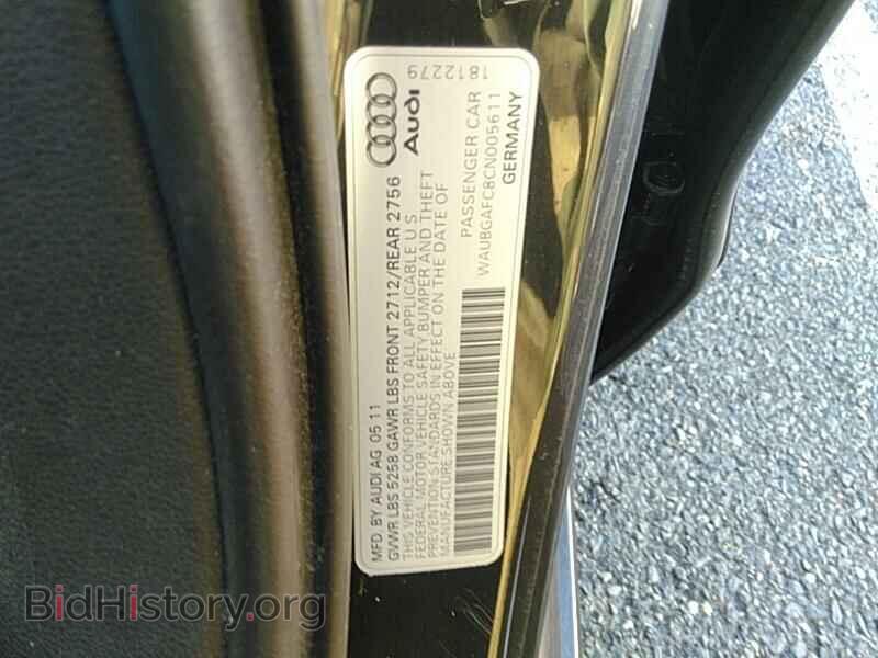 2012 Audi A6 - VIN: WAUBGAFC8CN005611 - Фото 6