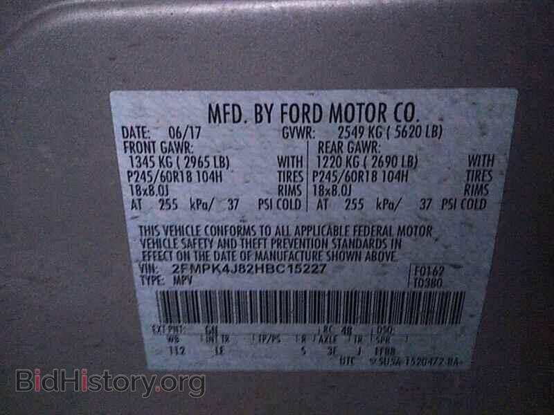 2017 Ford Edge - VIN: 2FMPK4J82HBC15227 - Photo 6