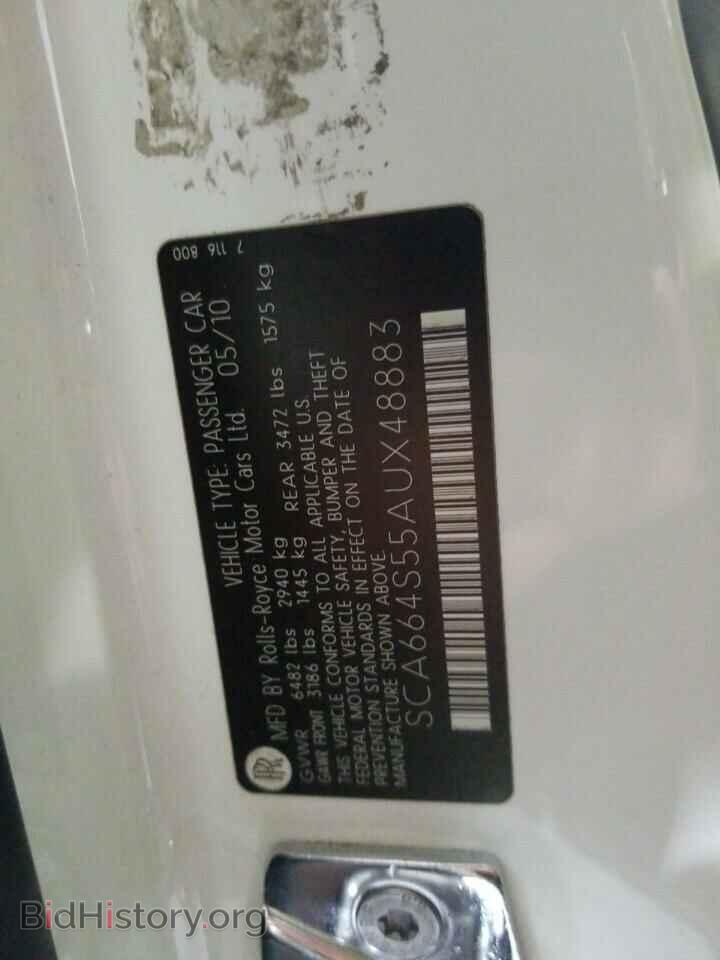 2010 Rolls-Royce Ghost - VIN: SCA664S55AUX48883 - Photo 6