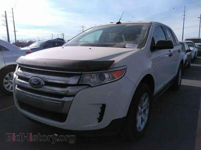 2013 Ford EDGE 4DR SE FWD, белый — VIN 2FMDK3G93DBE12107