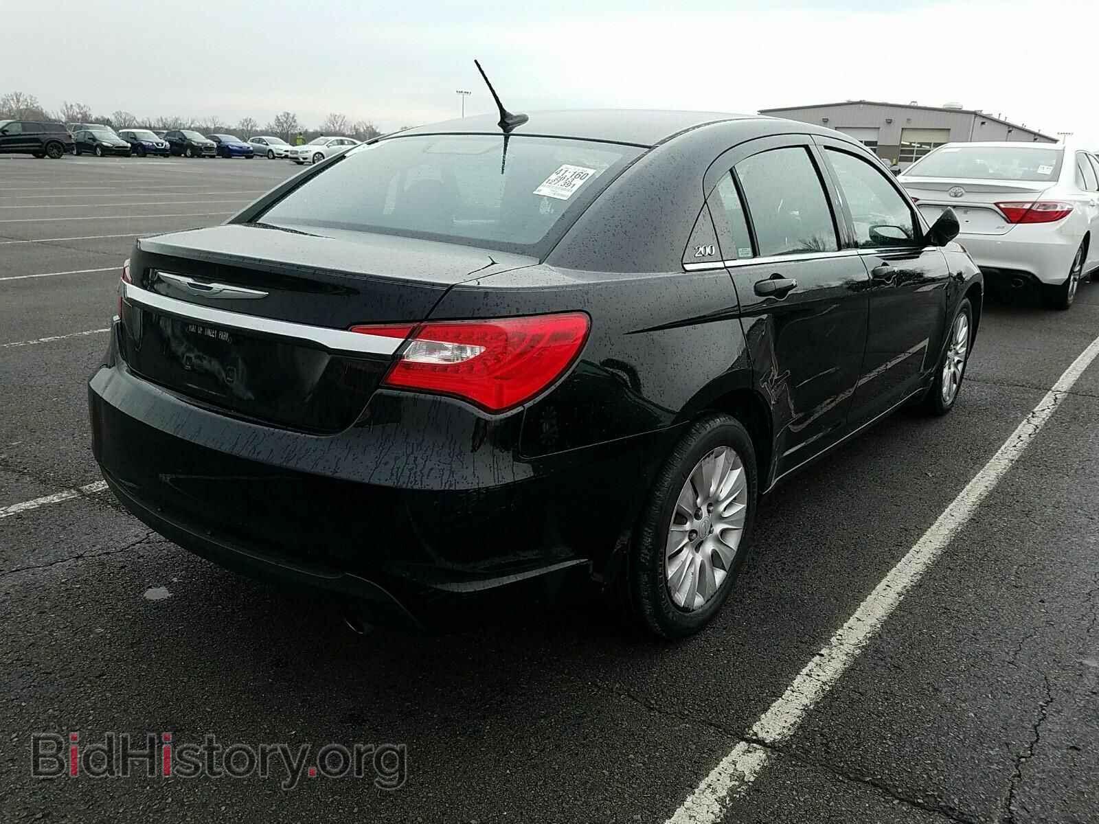 2013 Chrysler 200 - VIN: 1C3CCBAG9DN729123 - Фото 2