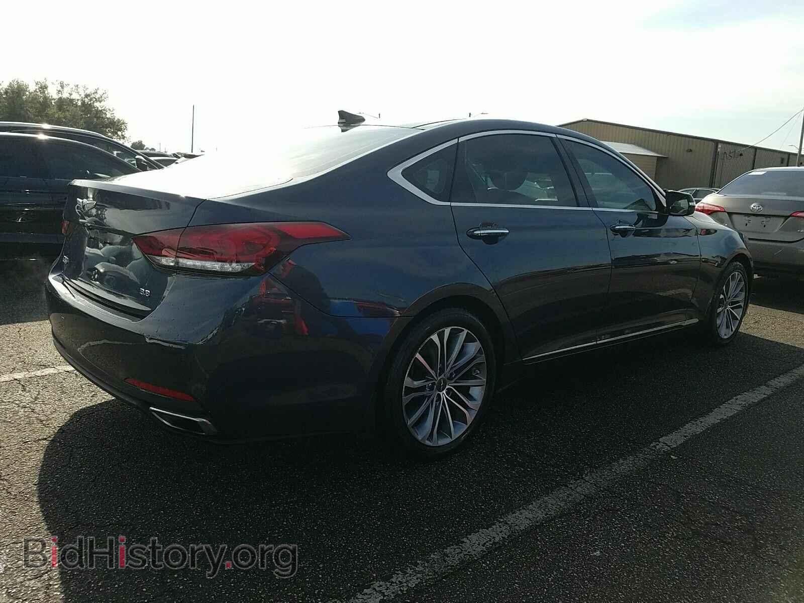 2017 Genesis G80 - VIN: KMHGN4JE2HU174623 - Фото 2