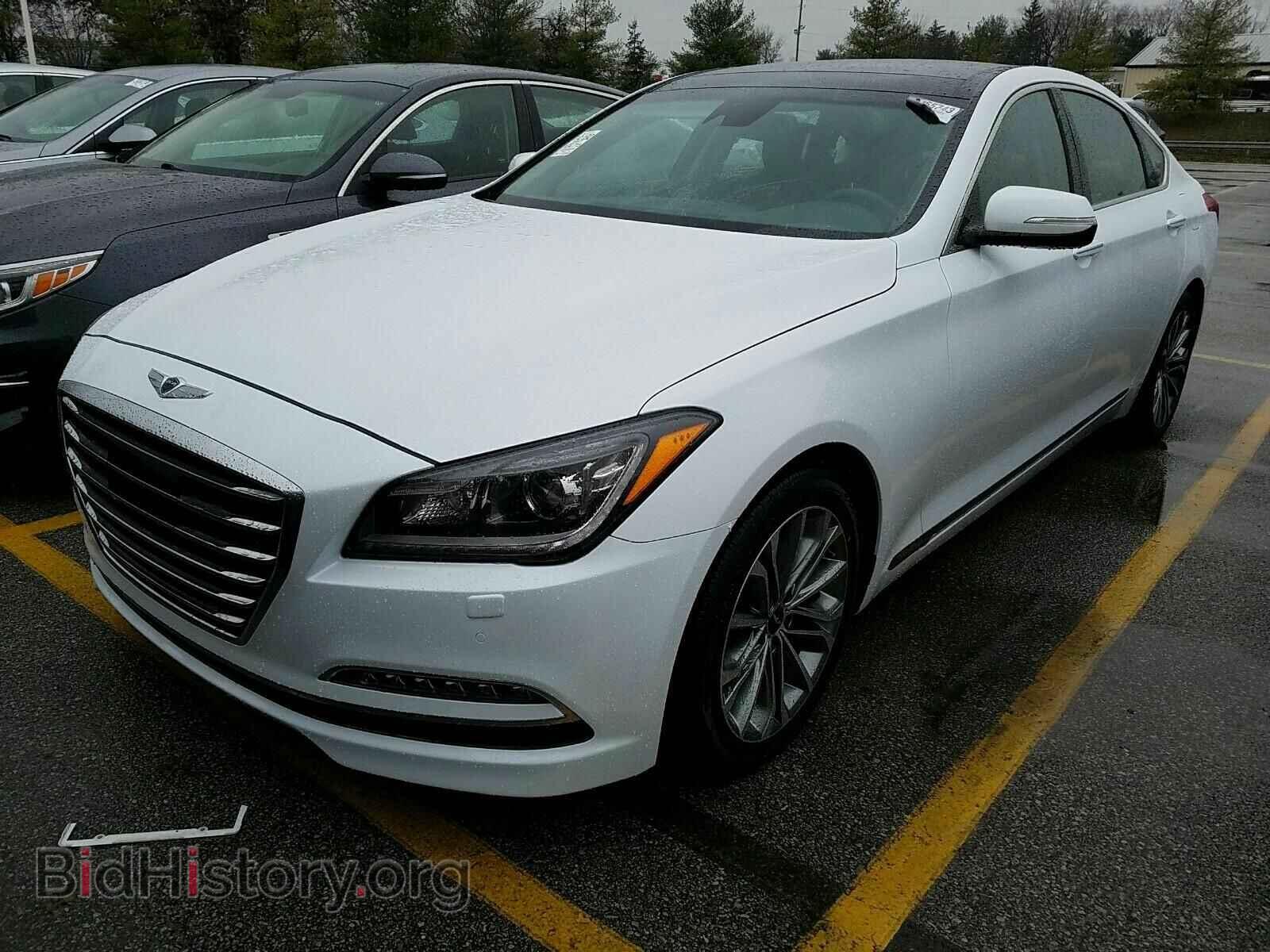 Фотография KMHGN4JE7HU169000 - Genesis G80 2017