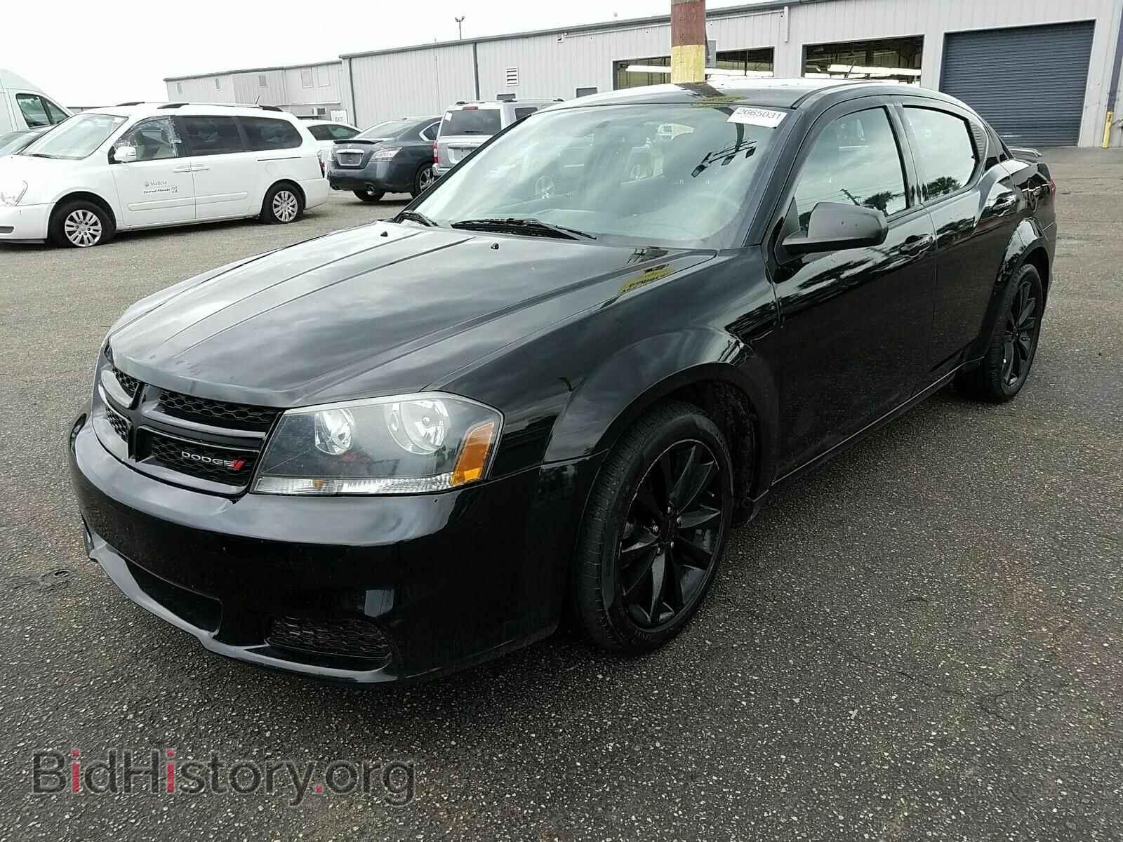 Фотография 1C3CDZAB2EN225086 - Dodge Avenger 2014