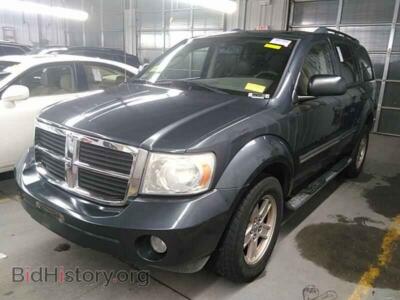 2007 Dodge DURANGO 4WD 4DR SLT, синий — VIN 1D8HB48P07F539328