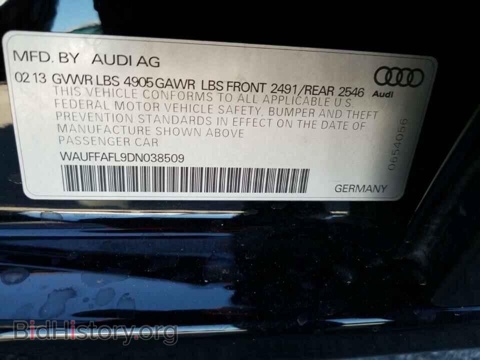 2013 Audi A4 - VIN: WAUFFAFL9DN038509 - Фото 6