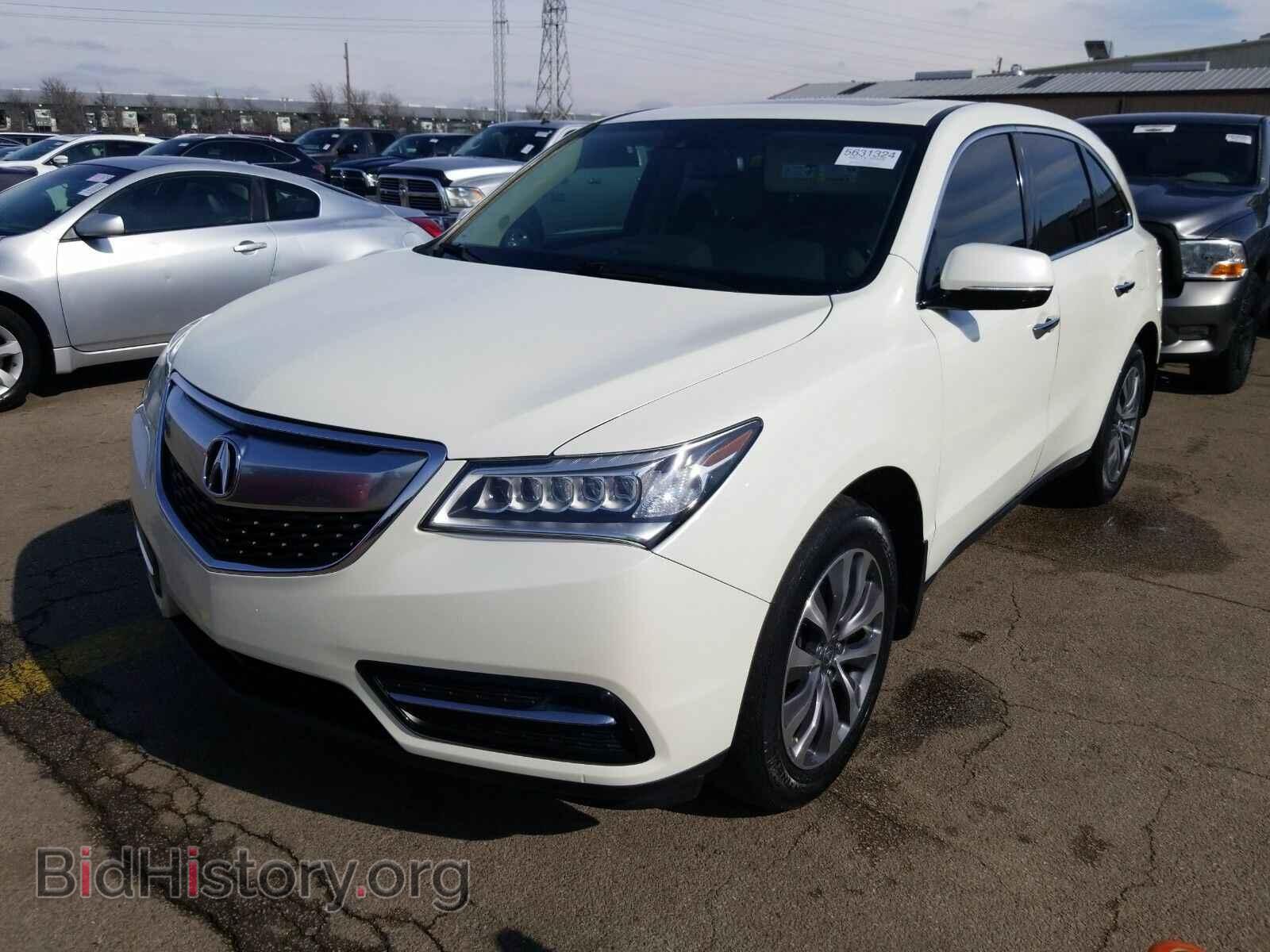Photo 5FRYD3H42FB002602 - Acura MDX 2015