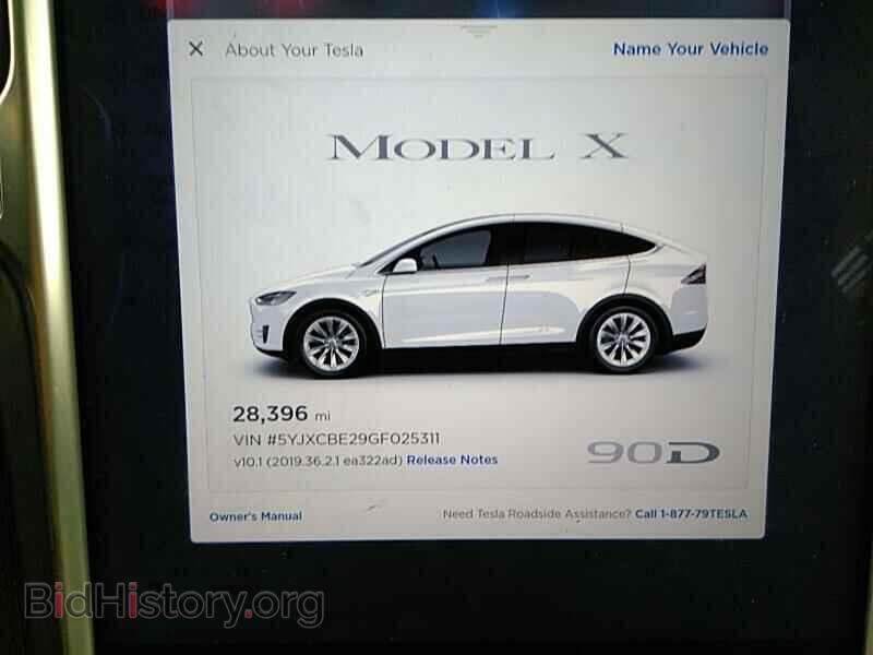 2016 Tesla Model X - VIN: 5YJXCBE29GF025311 - Фото 5