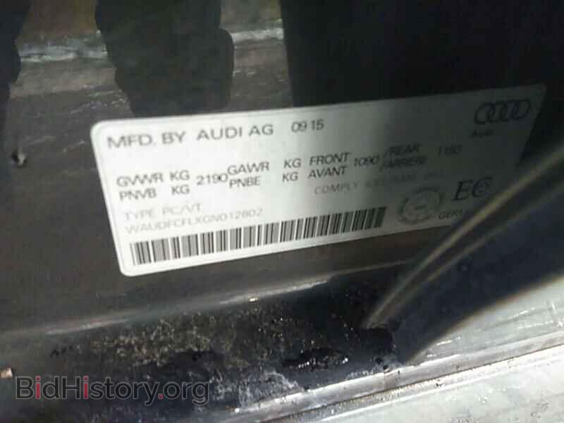 2016 Audi A4 - VIN: WAUDFCFLXGN012802 - Фото 6