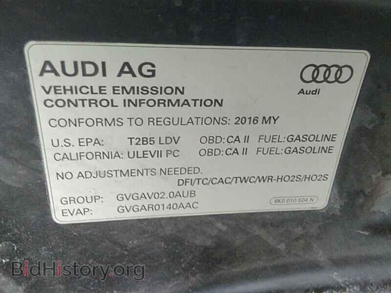 2016 Audi A4 - VIN: WAUDFCFLXGN012802 - Фото 10