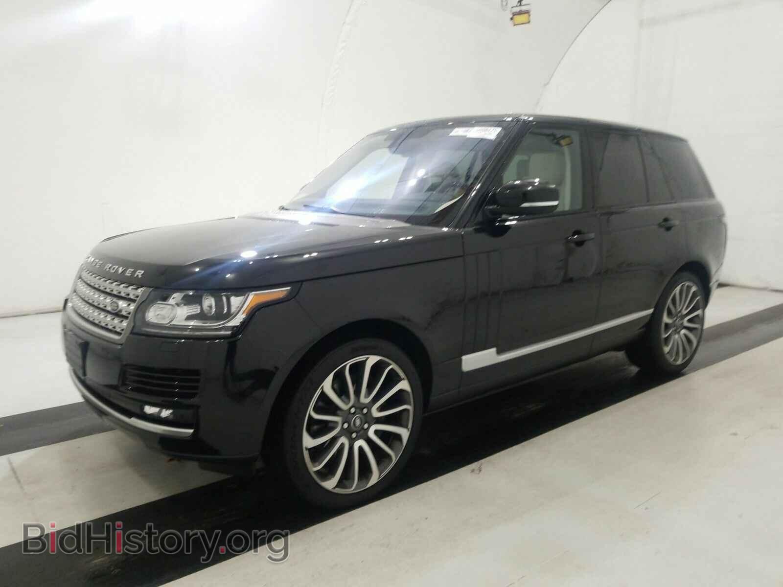 Фотография SALGS2EF4GA317617 - Land Rover Range Rover 2016